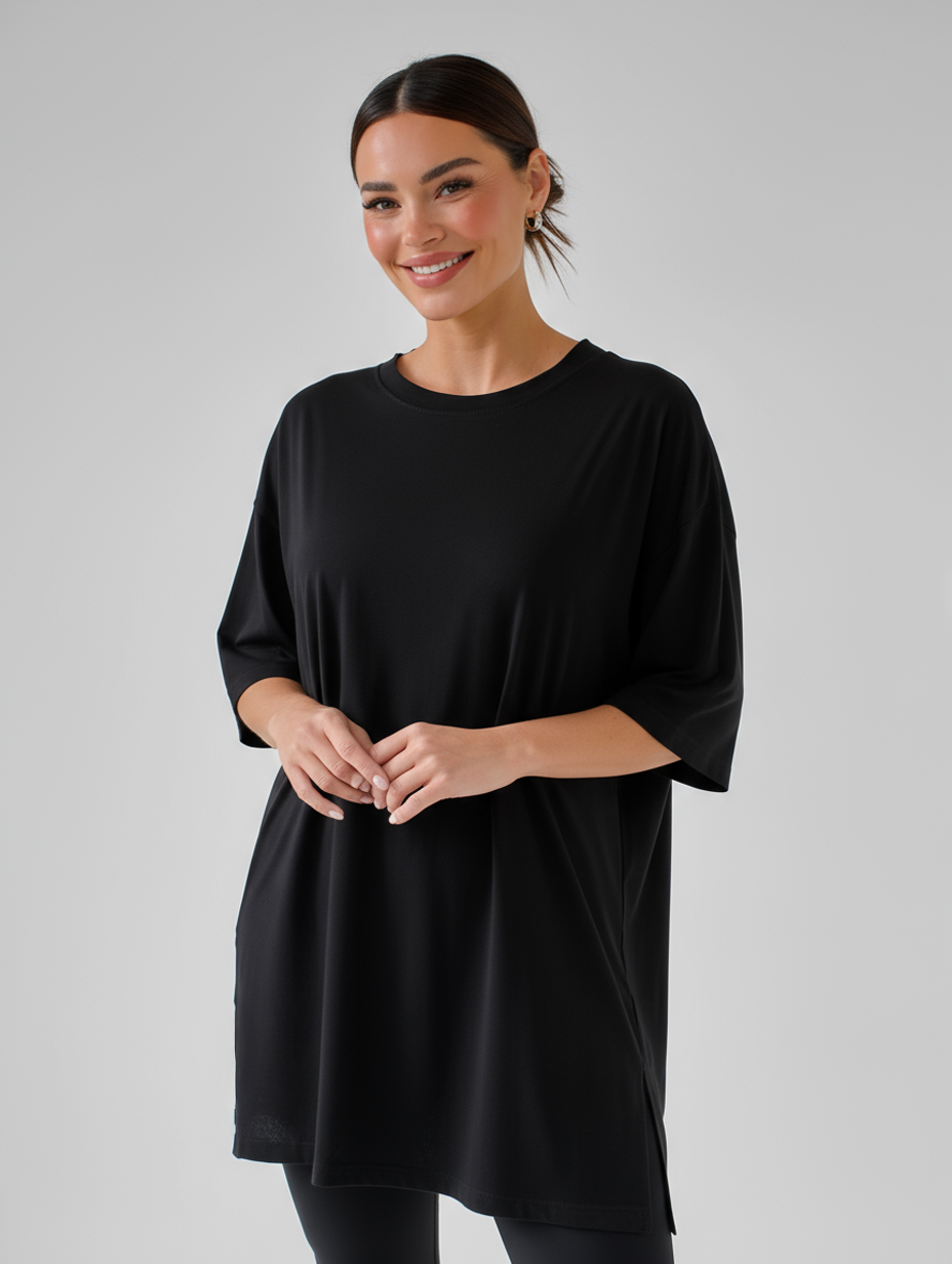 Oversized Shirt Dress