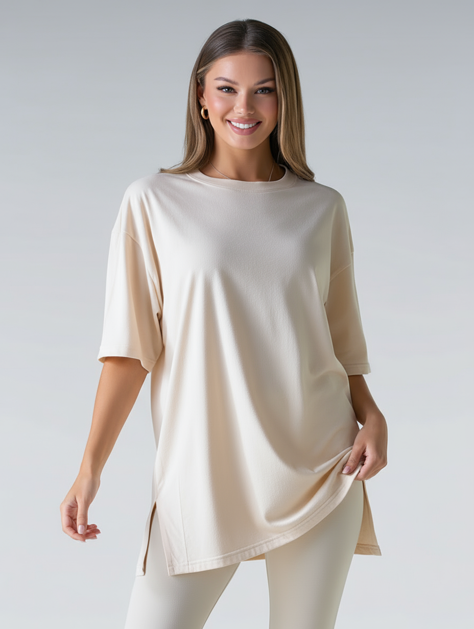 Oversized Shirt Dress